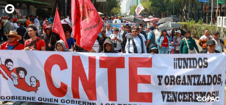 La CNTE fue al choque, no había necesidad